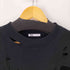 ザラ ZARA ダメージ加工クルーネックニット メンズ JPN:M