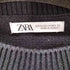 ザラ ZARA ダメージ加工クルーネックニット メンズ JPN:M