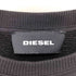 ディーゼル DIESEL スターパッチ スウェットシャツ デニム切替 裏起毛 ビッグスター スウェット メンズ import:M
