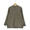 ラキネス RAKINES TRINITY CHAMBRAY CLOTH バンドカラーシャツ メンズ JPN:2