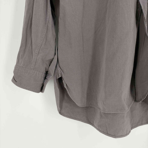 ラキネス RAKINES TRINITY CHAMBRAY CLOTH バンドカラーシャツ メンズ JPN:2