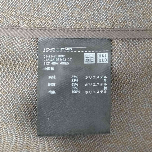 ユニクロユー UNIQLO U コクーンシルエットトレンチコート レディース JPN:S