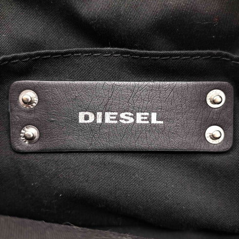 ディーゼル DIESEL DENIM DIVISION 3Dロゴ 3ポケット 2WAY カラビナストラップ デニム ショルダーバッグ レディース