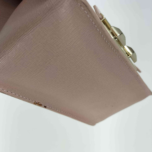 フルラ FURLA METROPOLIS メトロポリス ロゴプレート バックル ゴールドチェーン ショルダーバッグ レディース