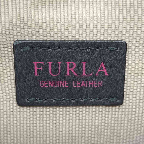 フルラ FURLA MINI CROSSBODY ロゴプレート バックル 2WAY ゴールドチェーン ミニ ショルダーバッグ レディース
