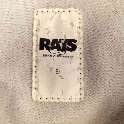 ラッツ RATS フロント刺繍 バックプリント ドローコード付き コーチ ジャケット メンズ JPN:M