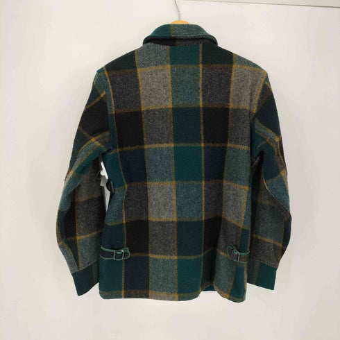 ウールリッチ WOOLRICH 50S 42RALON チェック ウール CPOジャケット メンズ 38