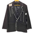LONG DAO DAO HOMME カットオフ フリンジ テーラードジャケット メンズ JPN:L