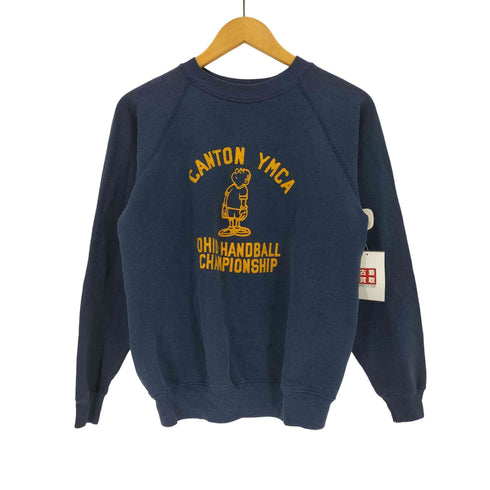 ヘインズ Hanes USA製 CNTON YMCA ラグランスウェット レディース JPN:M