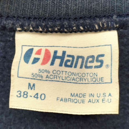 ヘインズ Hanes USA製 CNTON YMCA ラグランスウェット レディース JPN:M