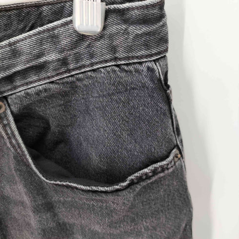 ザラ ZARA ブラックデニムショーツ レディース JPN:42