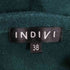 インディヴィ INDIVI ニットカーディガン フレアスカート セットアップ レディース 38