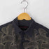 ネメス NEMETH 縄総柄 L/S リネンシャツ メンズ import:S