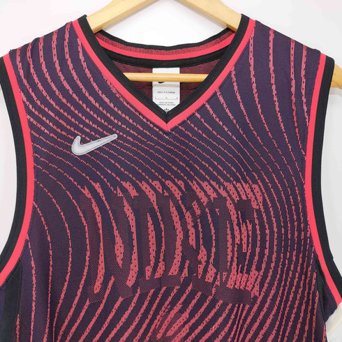 ナイキ NIKE 総柄 ゲームシャツ タンクトップ メンズ JPN:L