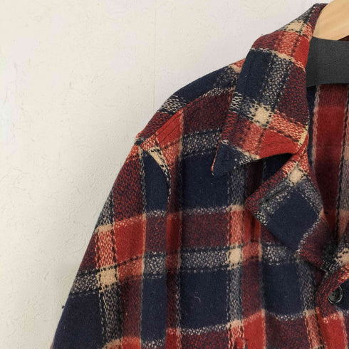POLAR MADE BY ELY & WALKER ウールチェック ダブルブレストジャケット Vintage メンズ