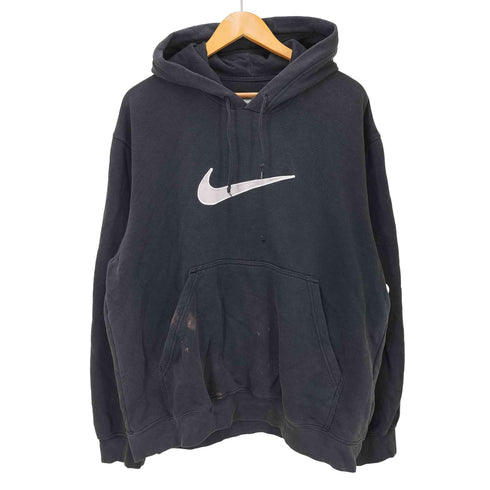 ナイキ NIKE 00s スウッシュ刺繍プルオーバー メンズ L
