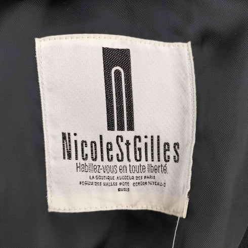 ニコルサンジル Nicole St Gilles 90s ラムウール混 チェスターコート メンズ JPN:M