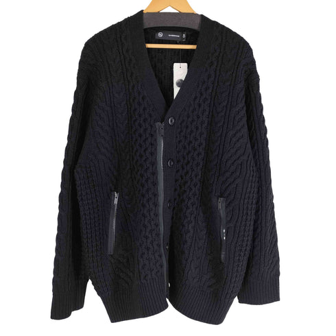 ジーユー GU 24AW ケーブルカーディガン メンズ JPN:XXL