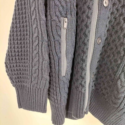 ジーユー GU 24AW ケーブルカーディガン メンズ JPN:XXL