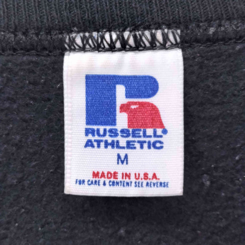 ラッセルアスレチック RUSSELL ATHLETIC USA製 前V ISLE INDIANS クルーネックスウェット インディアンヘッド メンズ JPN:M