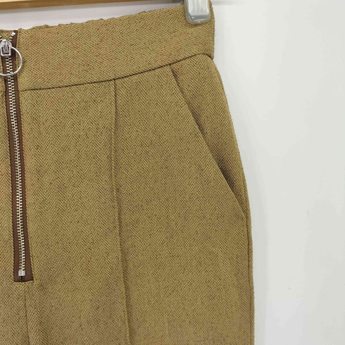 メゾンスペシャル MAISON SPECIAL 20SS リングツイードジップフレアパンツ レディース JPN:36