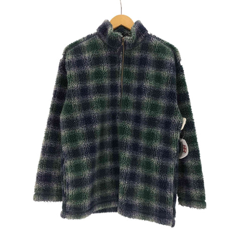 ランズエンド LANDS END USA製 ハーフジップフリースプルオーバー メンズ JPN:L