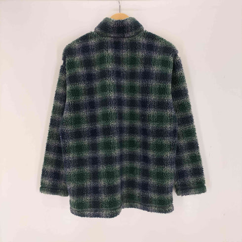 ランズエンド LANDS END USA製 ハーフジップフリースプルオーバー メンズ JPN:L