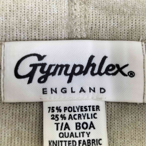 ジムフレックス GYMPHLEX ロゴ刺繍 くるみボタン フーデッド ボアベスト レディース 14
