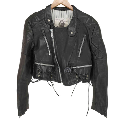 LEATHER TECHNICS LTD レザーダブルライダース レディース JPN:M