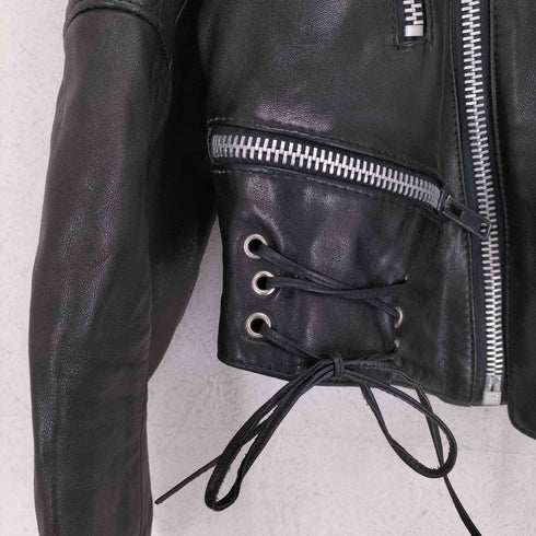 LEATHER TECHNICS LTD レザーダブルライダース レディース JPN:M