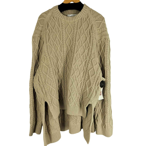 エイチアンドエム H&M オーバサイズ ケーブルニットセーター メンズ XL/XXL