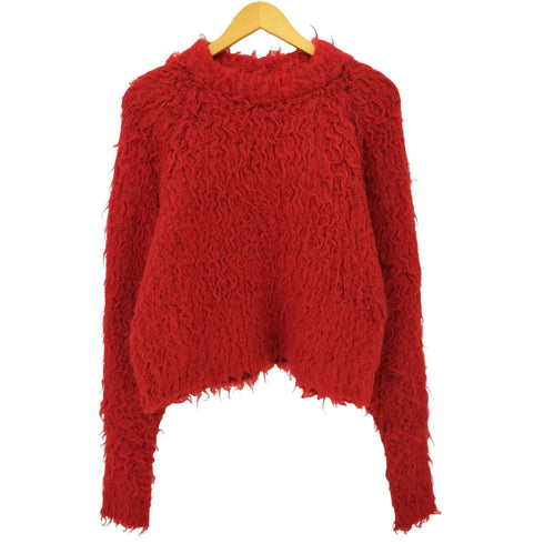 メゾンスペシャル MAISON SPECIAL 21AW フラッフィークルーネックニット レディース FREE