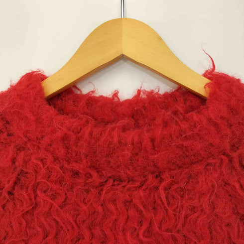 メゾンスペシャル MAISON SPECIAL 21AW フラッフィークルーネックニット レディース FREE