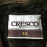 CRESCO ボアライナー付 レザーハーフコート メンズ 40
