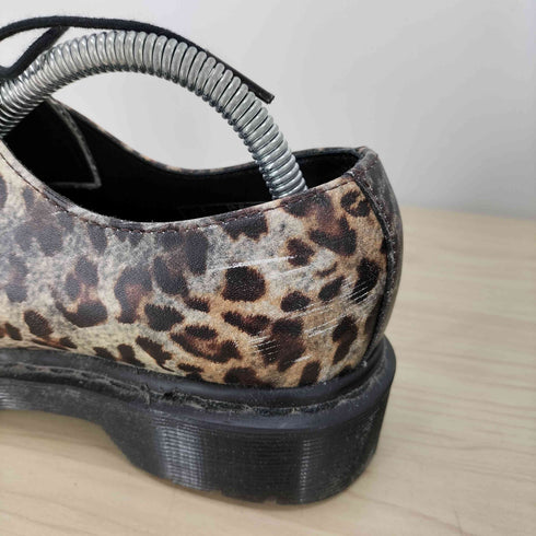 ドクターマーチン Dr.Martens レオパード柄 3ホール レースアップシューズ レディース uk3