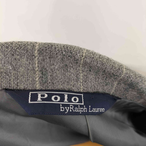 ポロバイラルフローレン Polo by RALPH LAUREN 三角タグ ピンストライプ ウールテーラードジャケット サスペンダーボタン2タックスラックス セットアップ メンズ