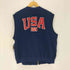 84年製 USA製 ジップベスト メンズ JPN:L