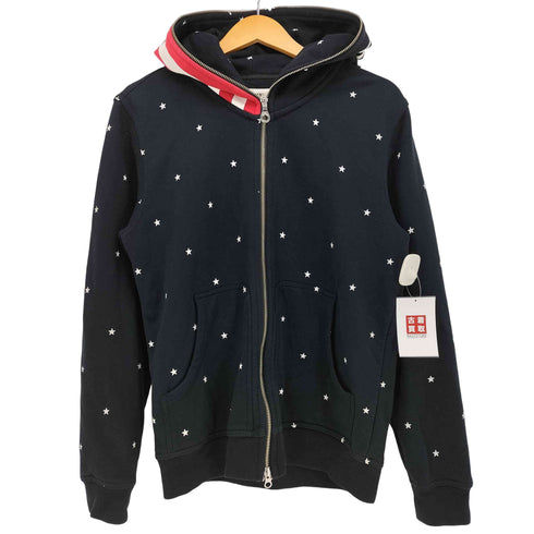 トミーヒルフィガー TOMMY HILFIGER 星条旗 ダブルジップ パーカー メンズ import:M