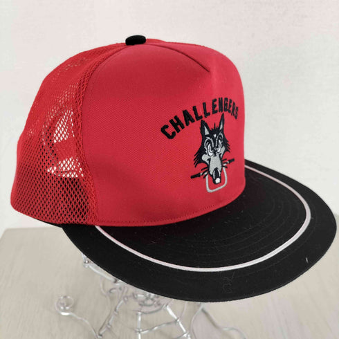チャレンジャー CHALLENGER WOLF MC MESH CAP ウルフMCメッシュキャップ メンズ FREE