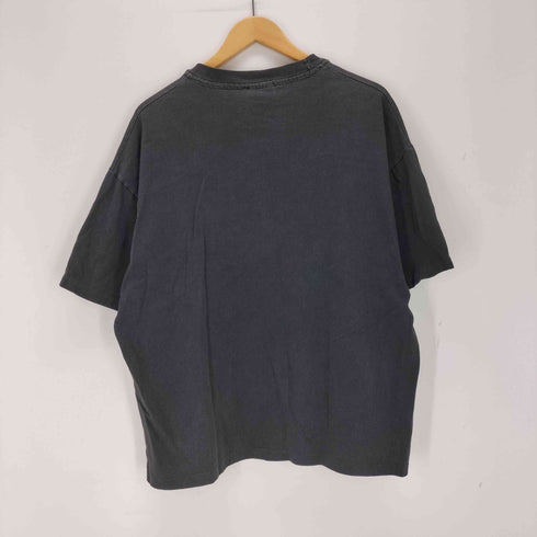 ヘインズ Hanes 企業ロゴ ラバープリントTシャツ メンズ import:XL