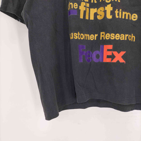 ヘインズ Hanes 企業ロゴ ラバープリントTシャツ メンズ import:XL