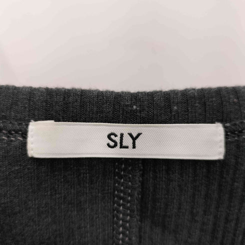 スライ SLY CUT RIB BASIC トップス レディース JPN:1