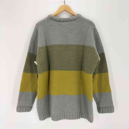 マックダディー MACKDADDY ウールモヘア クルーネックニット メンズ JPN:XL