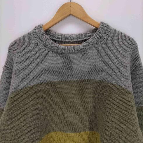 マックダディー MACKDADDY ウールモヘア クルーネックニット メンズ JPN:XL