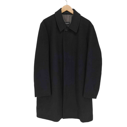 アレグリ allegri アンゴラ混ウールステンカラーコート ANGOLA&WOOL メンズ M