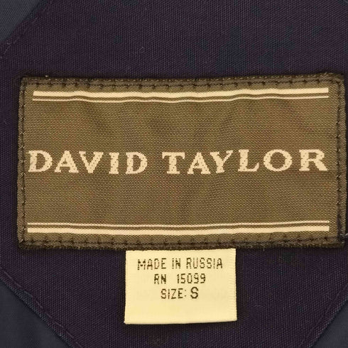 デヴィッドテイラー david taylor ロシア製 ダービージャケット カップショルダー メンズ JPN:S