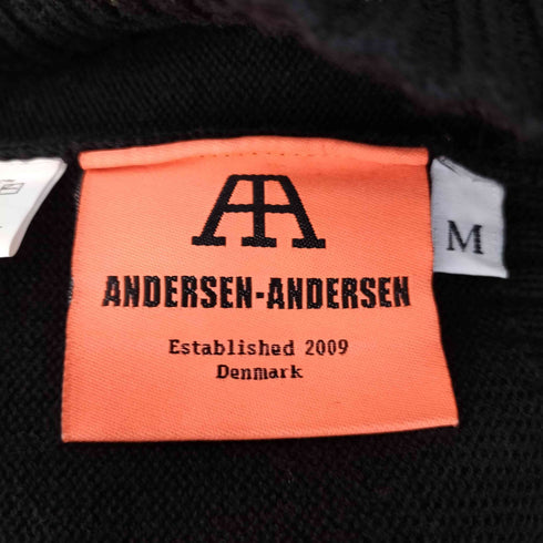 アンデルセンアンデルセン ANDERSEN-ANDERSEN イタリア製 ウール タートルネックニット メンズ import:M