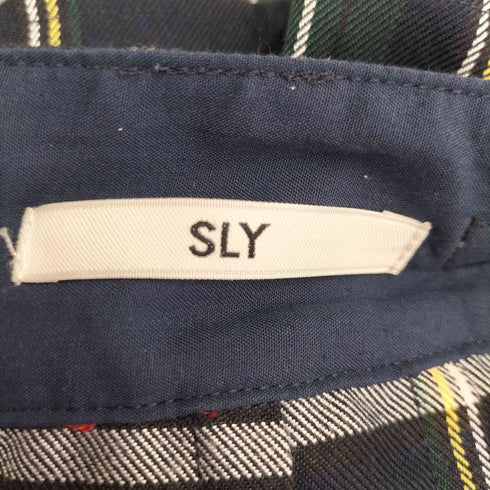 スライ SLY OPEN ZIP PLEATS ショートスカート レディース JPN:1