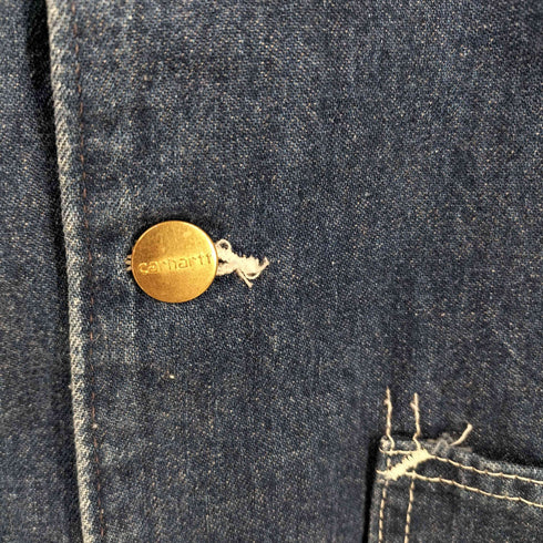 カーハート Carhartt 裏地ブランケット デニム ミシガンチョアコート メンズ