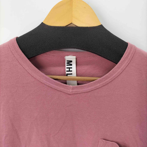 エムエイチエル MHL. ロゴプリント クルーネックTシャツ メンズ JPN:L